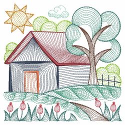 Country Farmhouse 2 05(Lg) machine embroidery designs