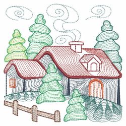 Country Farmhouse 2 07(Md) machine embroidery designs