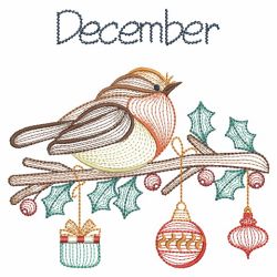 Months of the Year Animals 12(Lg) machine embroidery designs
