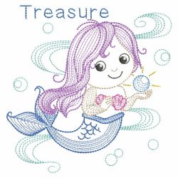 Vintage Little Mermaids 2 06(Sm) machine embroidery designs