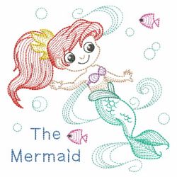 Vintage Little Mermaids 2 10(Sm)