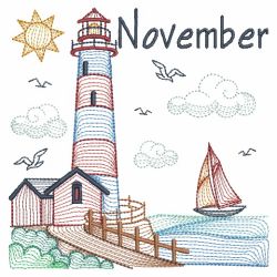 Months of the Year Lighthouses 11(Md)