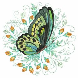 Butterfly Garden 4 07(Md) machine embroidery designs
