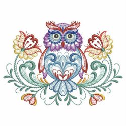 Rosemaling Owl 3 10(Lg)