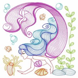 Rippled Mermaids 08(Md) machine embroidery designs