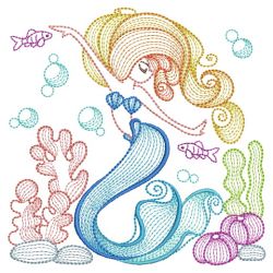 Rippled Mermaids 09(Sm) machine embroidery designs