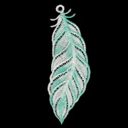 FSL Variegated Feathers 09 machine embroidery designs