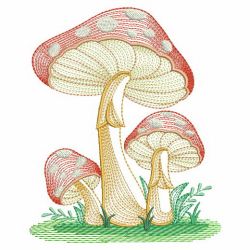 Mushrooms 02(Lg) machine embroidery designs