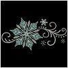 Filigree Snowflake Border