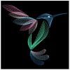 Rippled Hummingbirds 4 07(Sm)