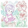 Vintage Flower Fairy 10(Md)