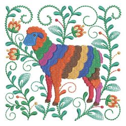Folk Art Quilt 6 08(Md) machine embroidery designs