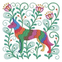 Folk Art Quilt 6 10(Sm) machine embroidery designs