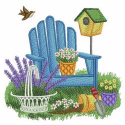 Welcome To My Garden 3 03(Lg) machine embroidery designs