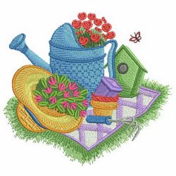 Welcome To My Garden 3 04(Sm) machine embroidery designs