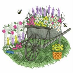 Welcome To My Garden 3 06(Lg) machine embroidery designs