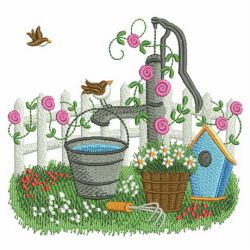 Welcome To My Garden 3 07(Lg) machine embroidery designs