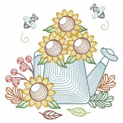 Rippled Fall Scenes 2 05(Lg) machine embroidery designs