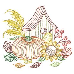 Rippled Fall Scenes 2 07(Lg) machine embroidery designs
