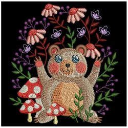 Night Woodlands 06(Lg) machine embroidery designs