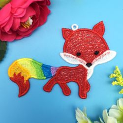 FSL Rainbow Animals 06 machine embroidery designs