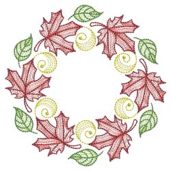 Rippled Fall Scenes 3(Lg) machine embroidery designs
