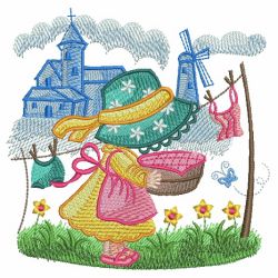 Sunbonnet Fun 3 05(Sm) machine embroidery designs