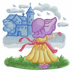 Sunbonnet Fun 3 07(Lg) machine embroidery designs