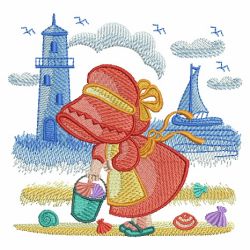 Sunbonnet Fun 3 10(Lg) machine embroidery designs