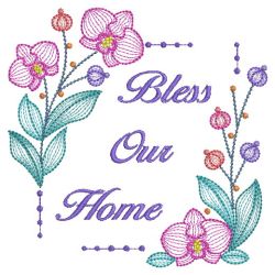 Orchid Blooms 02(Lg) machine embroidery designs