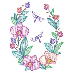 Orchid Blooms 03(Lg) machine embroidery designs
