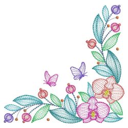 Orchid Blooms 05(Lg) machine embroidery designs