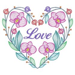 Orchid Blooms 07(Md) machine embroidery designs