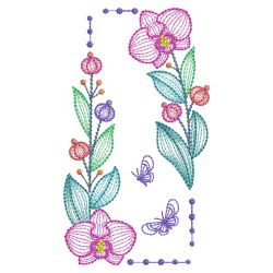 Orchid Blooms 08(Sm) machine embroidery designs