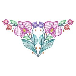 Orchid Blooms 09(Sm) machine embroidery designs