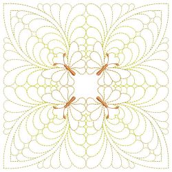 Trapunto Butterfly Quilt Block 10(Lg)