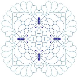 Trapunto Butterfly Quilt Block 11(Lg)