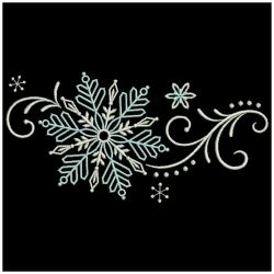 Filigree Snowflake Border 02 machine embroidery designs