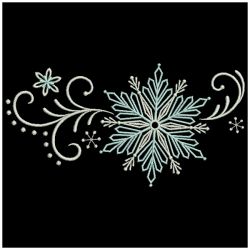 Filigree Snowflake Border 03