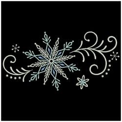 Filigree Snowflake Border 09