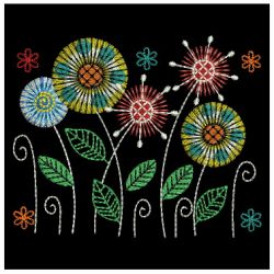 Fantasy Flowers 03 machine embroidery designs