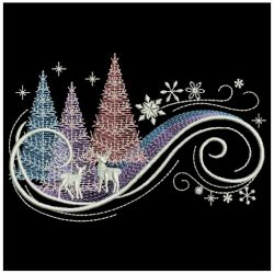 Winter Wonderland Silhouettes 3(Lg) machine embroidery designs