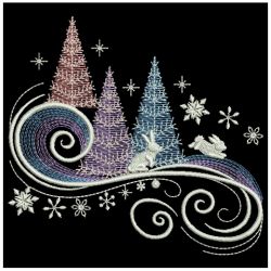 Winter Wonderland Silhouettes 3 03(Sm) machine embroidery designs