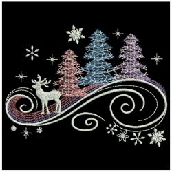 Winter Wonderland Silhouettes 3 04(Lg) machine embroidery designs