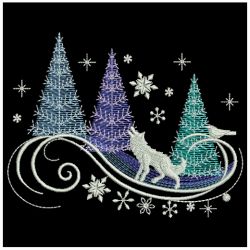 Winter Wonderland Silhouettes 3 05(Lg) machine embroidery designs