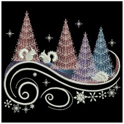 Winter Wonderland Silhouettes 3 08(Lg) machine embroidery designs