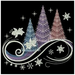 Winter Wonderland Silhouettes 3 10(Md) machine embroidery designs