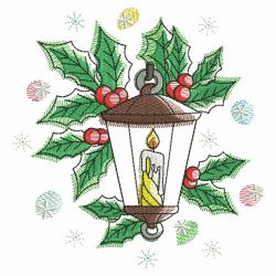 Festive Christmas 3 09(Md) machine embroidery designs