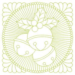 Trapunto Christmas Traditions 08(Lg) machine embroidery designs