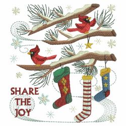 Christmas Branch 2 02(Md) machine embroidery designs